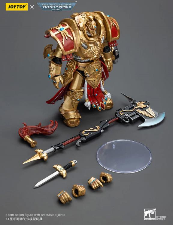 Warhammer 40K Adeptus Custodes Allarus Custodian with Castellan Axe 1/18 Scale Exclusive Action Figure Gallery Image 10