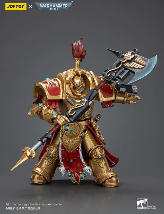 Warhammer 40K Adeptus Custodes Allarus Custodian with Castellan Axe 1/18 Scale Exclusive Action Figure Gallery Image 9
