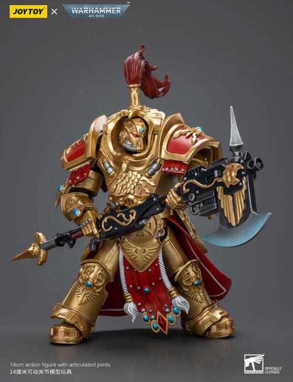 Warhammer 40K Adeptus Custodes Allarus Custodian with Castellan Axe 1/18 Scale Exclusive Action Figure Gallery Image 8
