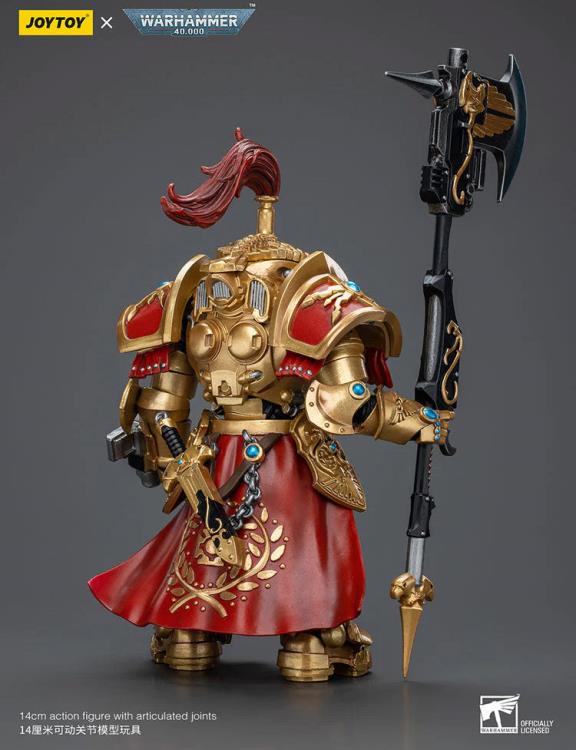 Warhammer 40K Adeptus Custodes Allarus Custodian with Castellan Axe 1/18 Scale Exclusive Action Figure Gallery Image 5