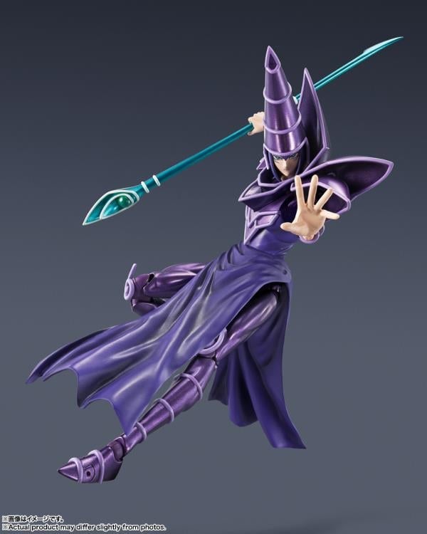 Yu-Gi-Oh! Duel Monsters S.H.MonsterArts Dark Magician Action Figure Gallery Image 5