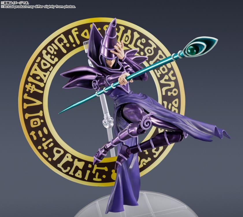 Yu-Gi-Oh! Duel Monsters S.H.MonsterArts Dark Magician Action Figure Gallery Image 8