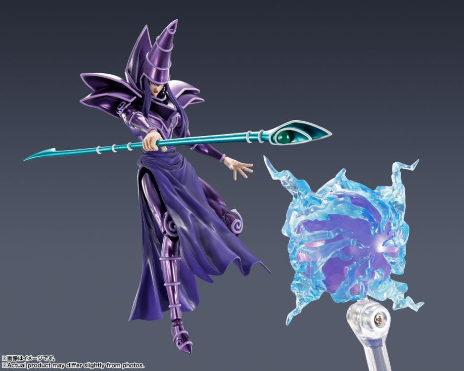Yu-Gi-Oh! Duel Monsters S.H.MonsterArts Dark Magician Action Figure Gallery Image 7