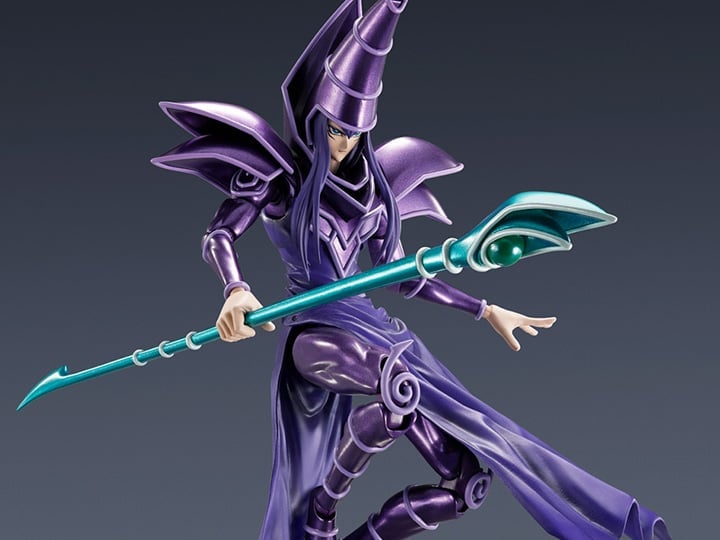 Yu-Gi-Oh! Duel Monsters S.H.MonsterArts Dark Magician Action Figure Gallery Image 1