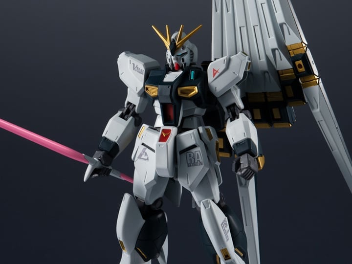 Mobile Suit Gundam: Char's Counterattack Gundam Universe RX-93 Nu Gundam (Marking Plus Ver.) Exclusive Edition Action Figure Gallery Image 1