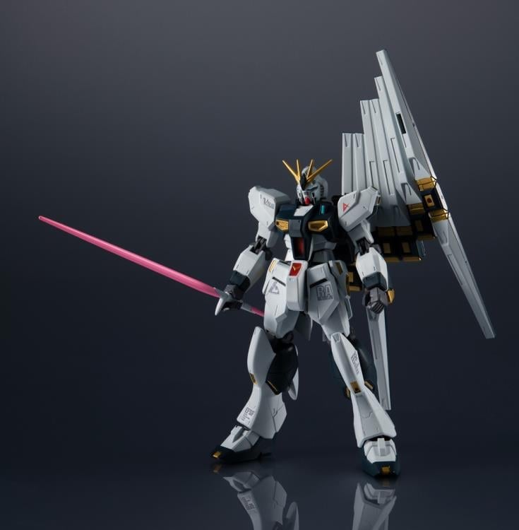 Mobile Suit Gundam: Char's Counterattack Gundam Universe RX-93 Nu Gundam (Marking Plus Ver.) Exclusive Edition Action Figure Gallery Image 3