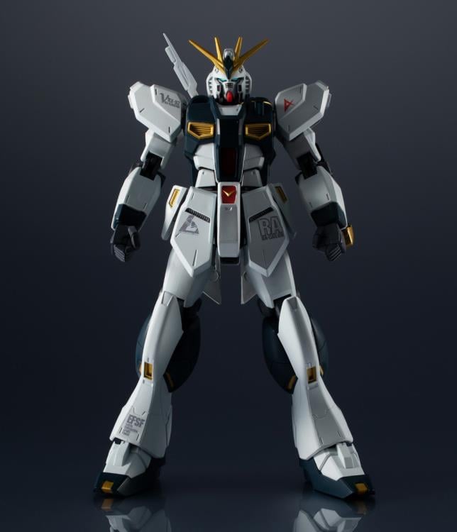 Mobile Suit Gundam: Char's Counterattack Gundam Universe RX-93 Nu Gundam (Marking Plus Ver.) Exclusive Edition Action Figure Gallery Image 8