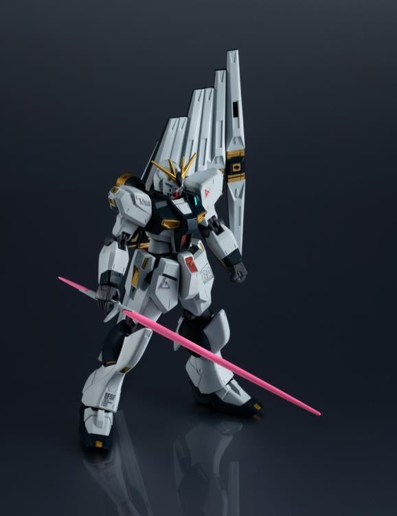 Mobile Suit Gundam: Char's Counterattack Gundam Universe RX-93 Nu Gundam (Marking Plus Ver.) Exclusive Edition Action Figure Gallery Image 5