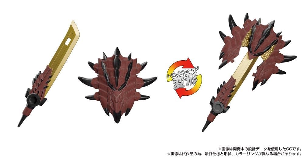 Transformers x Monster Hunter Synergenex Series Rathalos Prime Action Figure Gallery Image 9