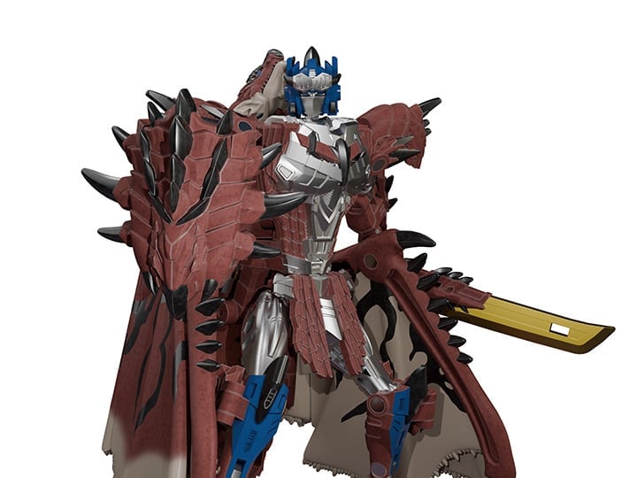 Transformers x Monster Hunter Synergenex Series Rathalos Prime Action Figure Gallery Image 1
