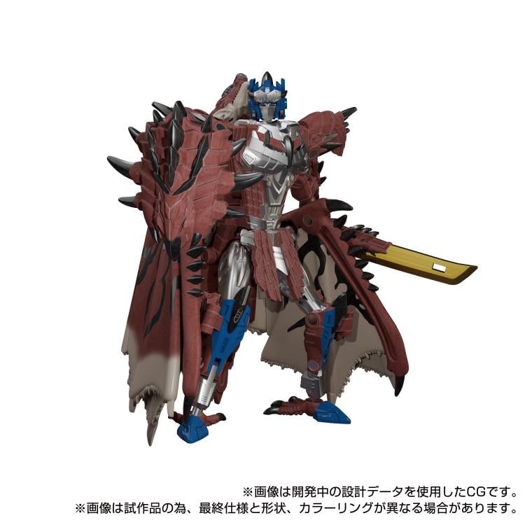 Transformers x Monster Hunter Synergenex Series Rathalos Prime Action Figure Gallery Image 5