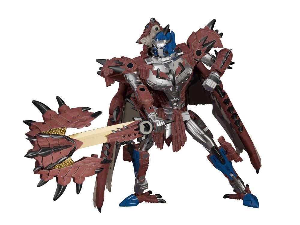 Transformers x Monster Hunter Synergenex Series Rathalos Prime Action Figure Gallery Image 4