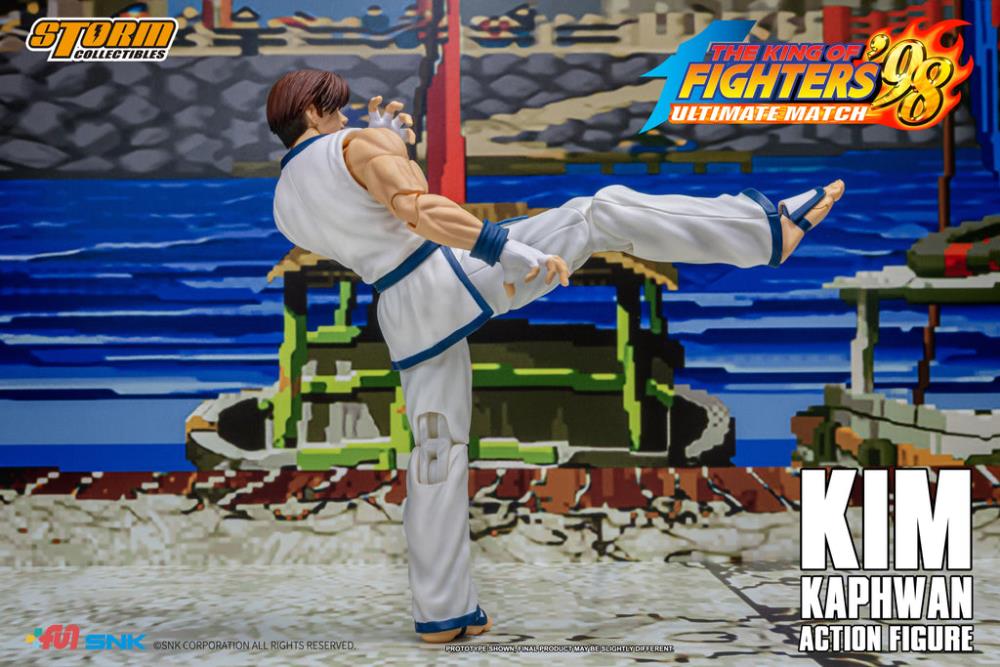 The King of Fighters '98 Ultimate Match Kim Kaphwan 1/12 Scale BBTS Exclusive Action Figure Gallery Image 10