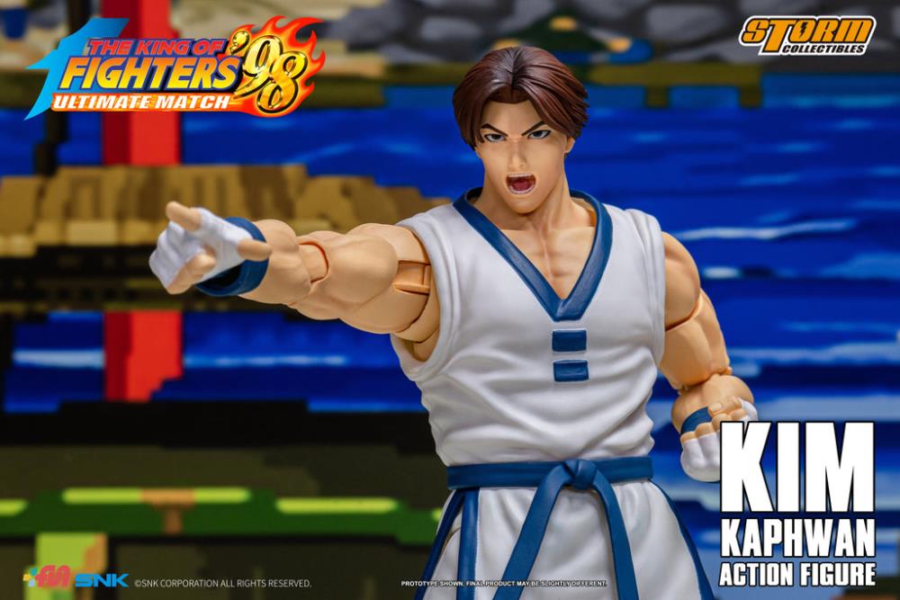 The King of Fighters '98 Ultimate Match Kim Kaphwan 1/12 Scale BBTS Exclusive Action Figure Gallery Image 24