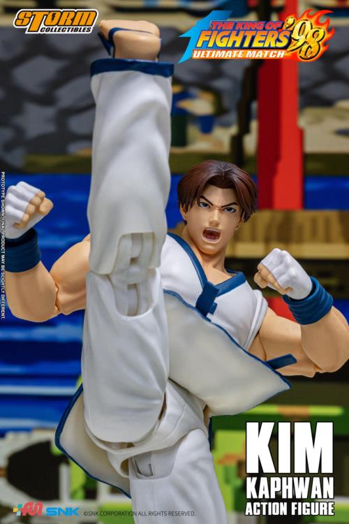 The King of Fighters '98 Ultimate Match Kim Kaphwan 1/12 Scale BBTS Exclusive Action Figure Gallery Image 11