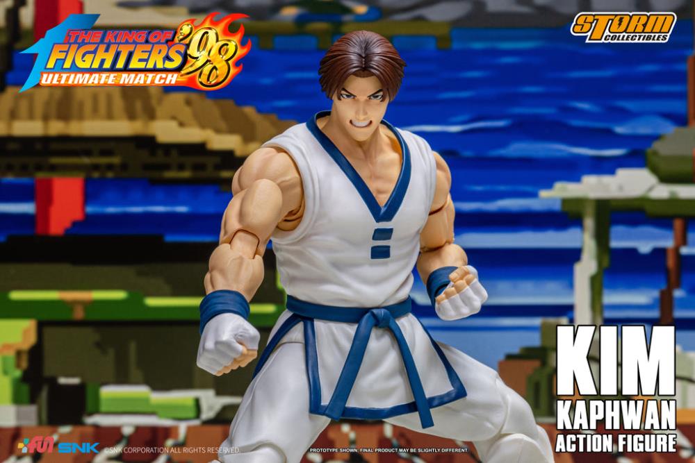 The King of Fighters '98 Ultimate Match Kim Kaphwan 1/12 Scale BBTS Exclusive Action Figure Gallery Image 25