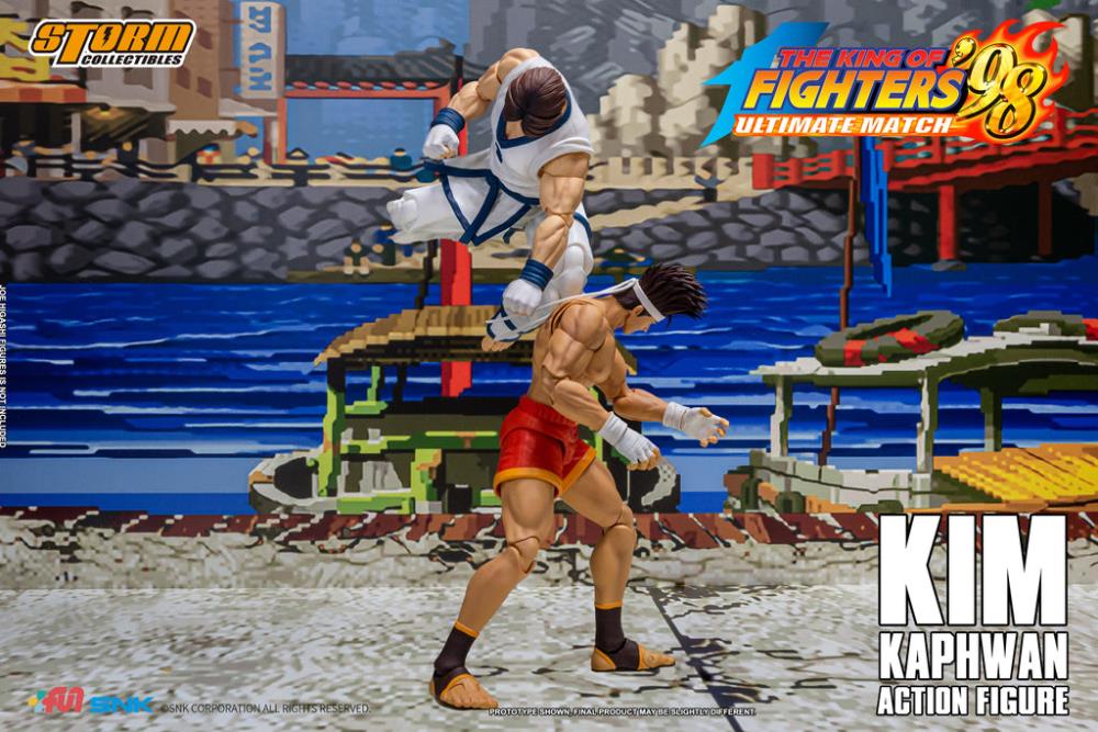 The King of Fighters '98 Ultimate Match Kim Kaphwan 1/12 Scale BBTS Exclusive Action Figure Gallery Image 19