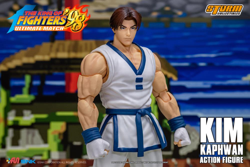 The King of Fighters '98 Ultimate Match Kim Kaphwan 1/12 Scale BBTS Exclusive Action Figure Gallery Image 8