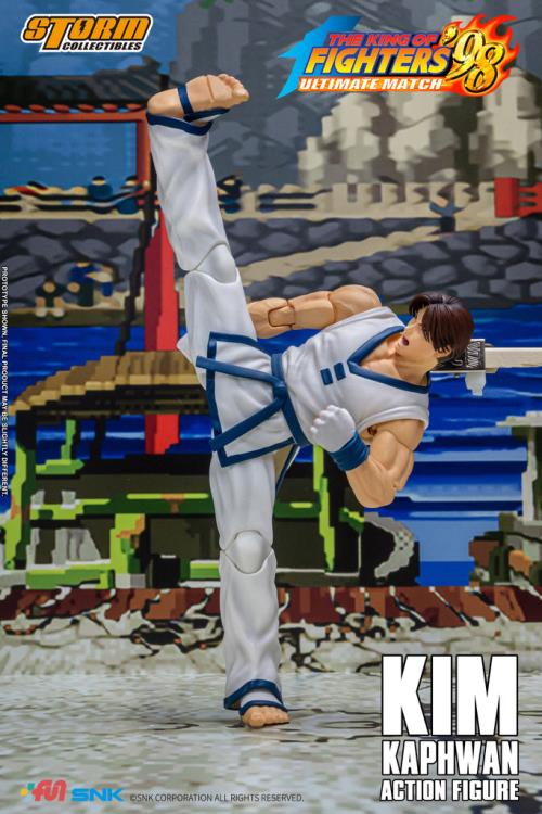 The King of Fighters '98 Ultimate Match Kim Kaphwan 1/12 Scale BBTS Exclusive Action Figure Gallery Image 13