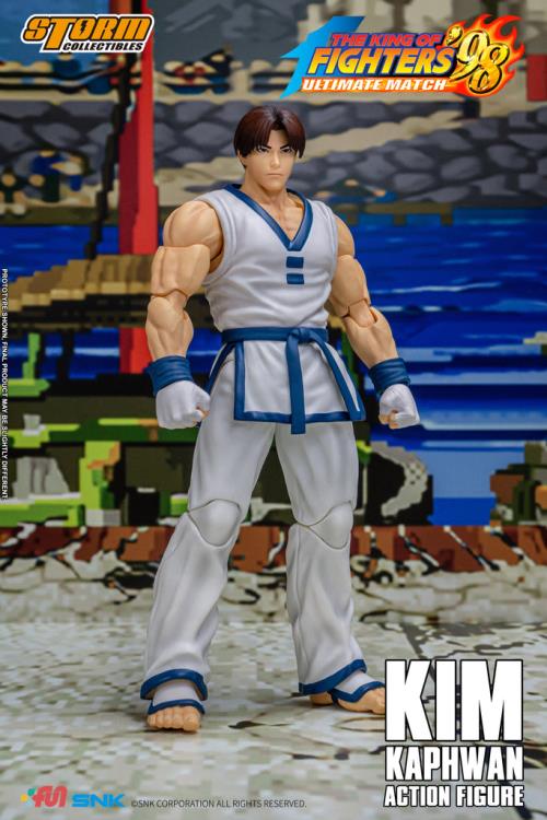 The King of Fighters '98 Ultimate Match Kim Kaphwan 1/12 Scale BBTS Exclusive Action Figure Gallery Image 5