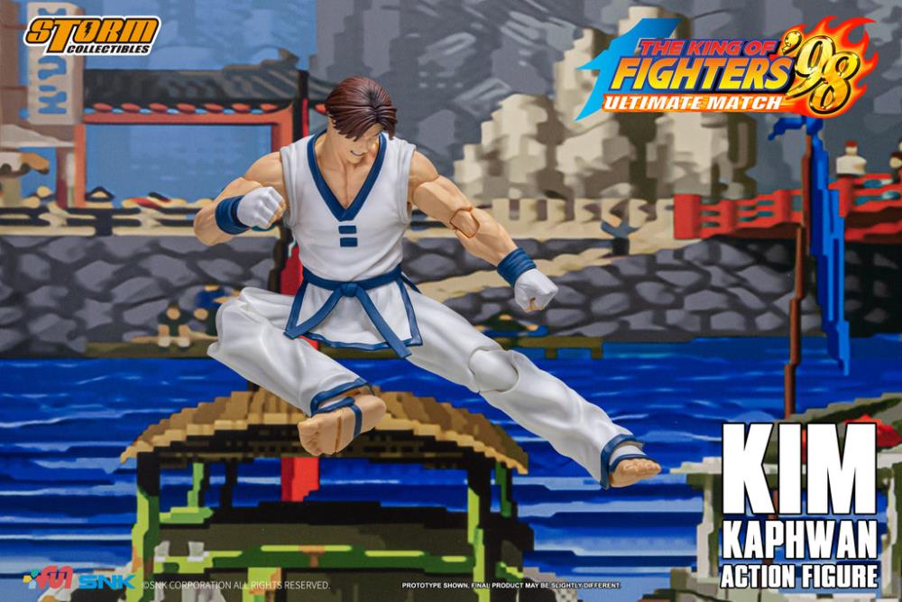 The King of Fighters '98 Ultimate Match Kim Kaphwan 1/12 Scale BBTS Exclusive Action Figure Gallery Image 16