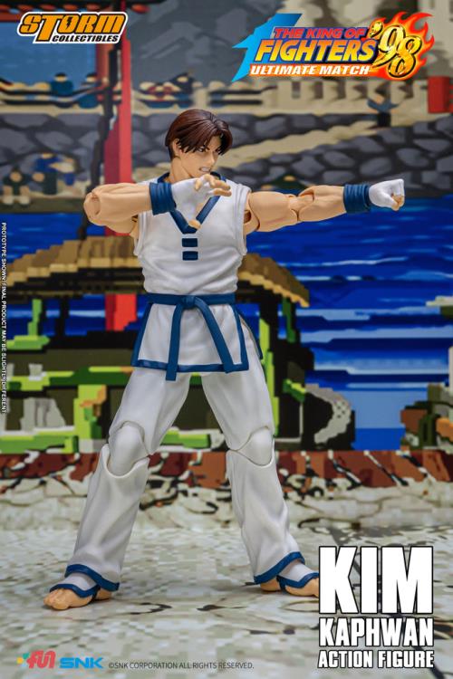 The King of Fighters '98 Ultimate Match Kim Kaphwan 1/12 Scale BBTS Exclusive Action Figure Gallery Image 7