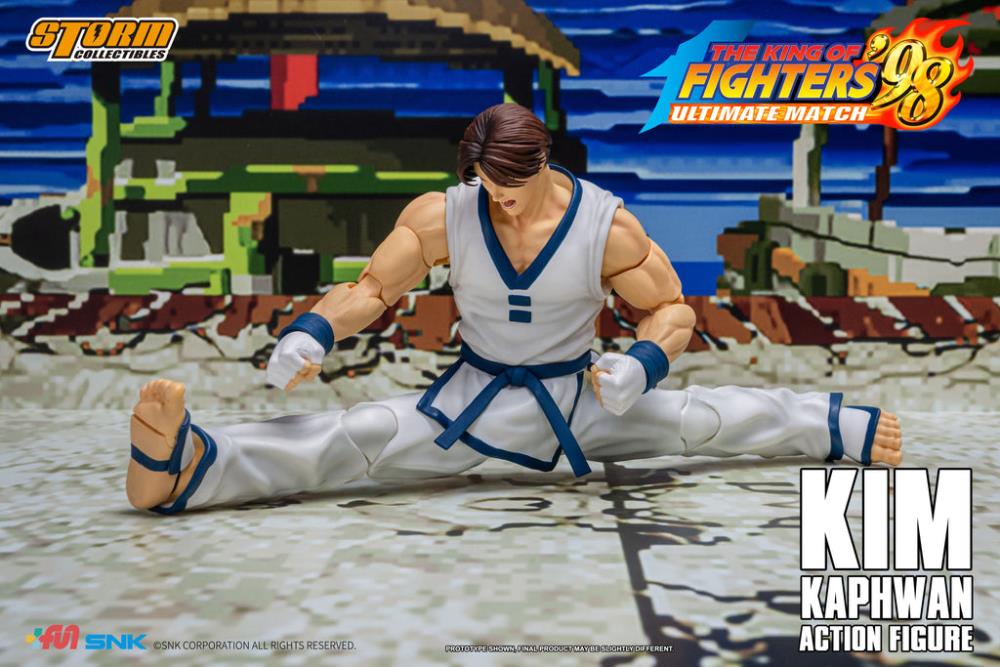 The King of Fighters '98 Ultimate Match Kim Kaphwan 1/12 Scale BBTS Exclusive Action Figure Gallery Image 14