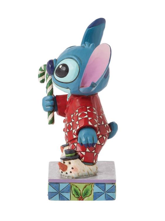 Lilo & Stitch Disney Traditions Stitch in Christmas Pajamas (Jim Shore) Gallery Image 4