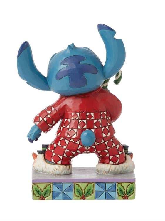 Lilo & Stitch Disney Traditions Stitch in Christmas Pajamas (Jim Shore) Gallery Image 5