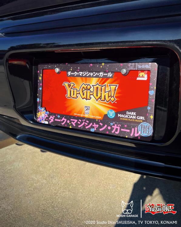 Yu-Gi-Oh! Dark Magician Girl (Black) License Frame Gallery Image 3