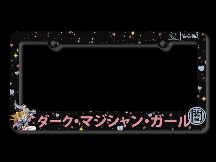 Yu-Gi-Oh! Dark Magician Girl (Black) License Frame Gallery Image 1