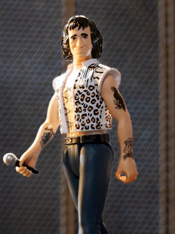Bon Scott ReAction Bon Scott (Leopard Print) Action Figure Gallery Image 2
