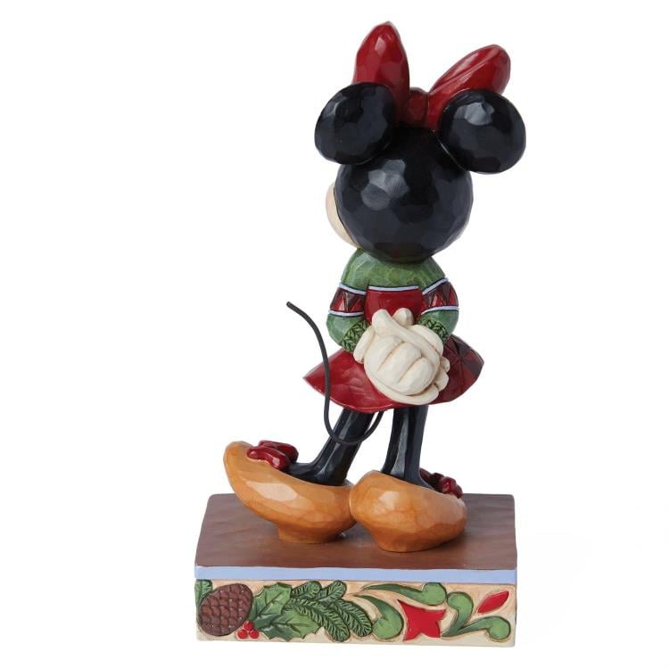 Mickey and Friends Disney Traditions Minnie Holiday Ready (Jim Shore) Gallery Image 4