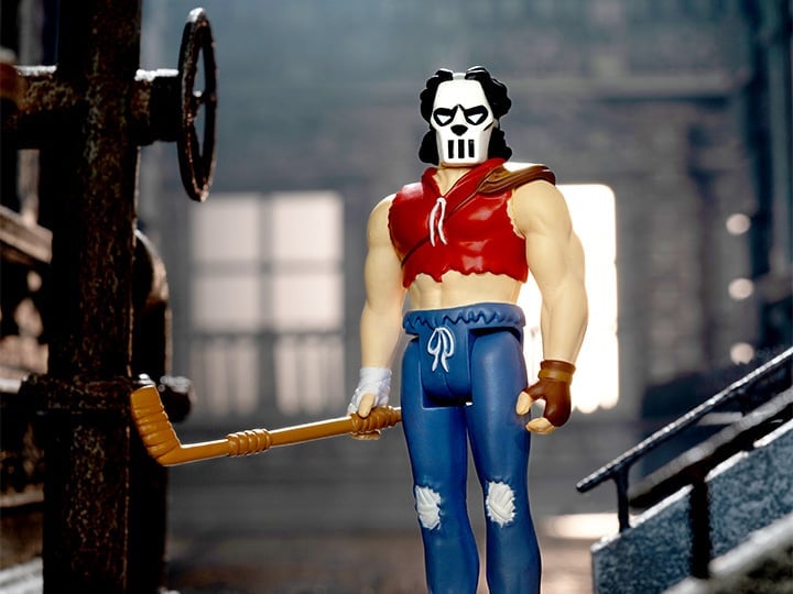 Teenage Mutant Ninja Turtles ReAction Casey Jones (Comic Color) Action Figure Gallery Image 1