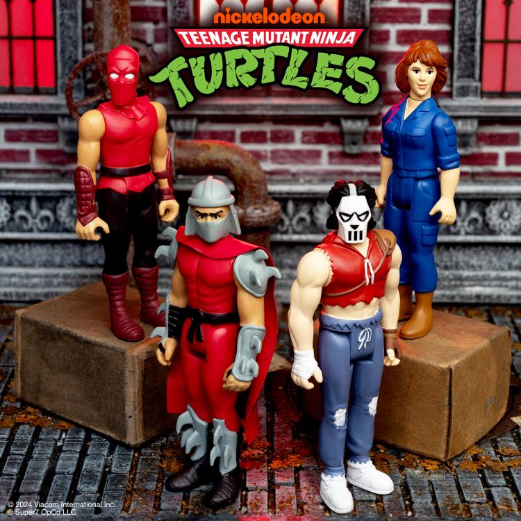 Teenage Mutant Ninja Turtles ReAction Casey Jones (Comic Color) Action Figure Gallery Image 7