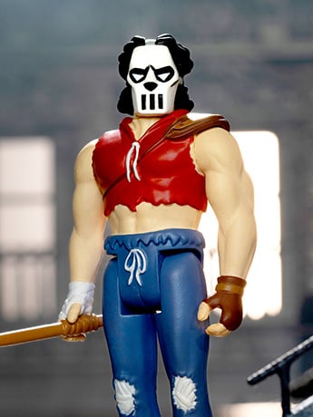 Teenage Mutant Ninja Turtles ReAction Casey Jones (Comic Color) Action Figure Gallery Image 2