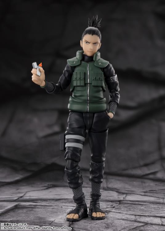 Naruto: Shippuden S.H.Figuarts Shikamaru Nara (Brilliant Strategist) Action Figure Gallery Image 7