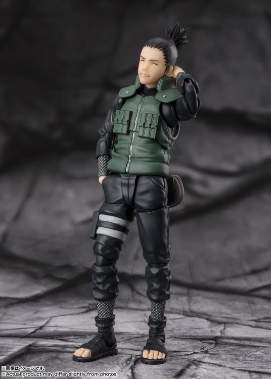 Naruto: Shippuden S.H.Figuarts Shikamaru Nara (Brilliant Strategist) Action Figure Gallery Image 4