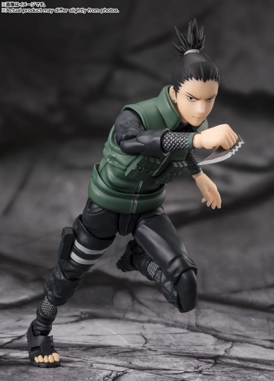 Naruto: Shippuden S.H.Figuarts Shikamaru Nara (Brilliant Strategist) Action Figure Gallery Image 6