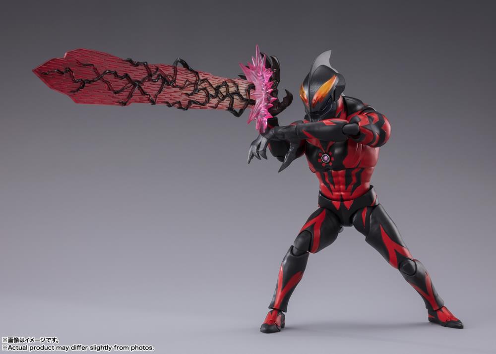 Mega Monster Battle: Ultra Galaxy Legends S.H.Figuarts Ultraman Belial (Darkness Heels Ver.) Action Figure Gallery Image 8