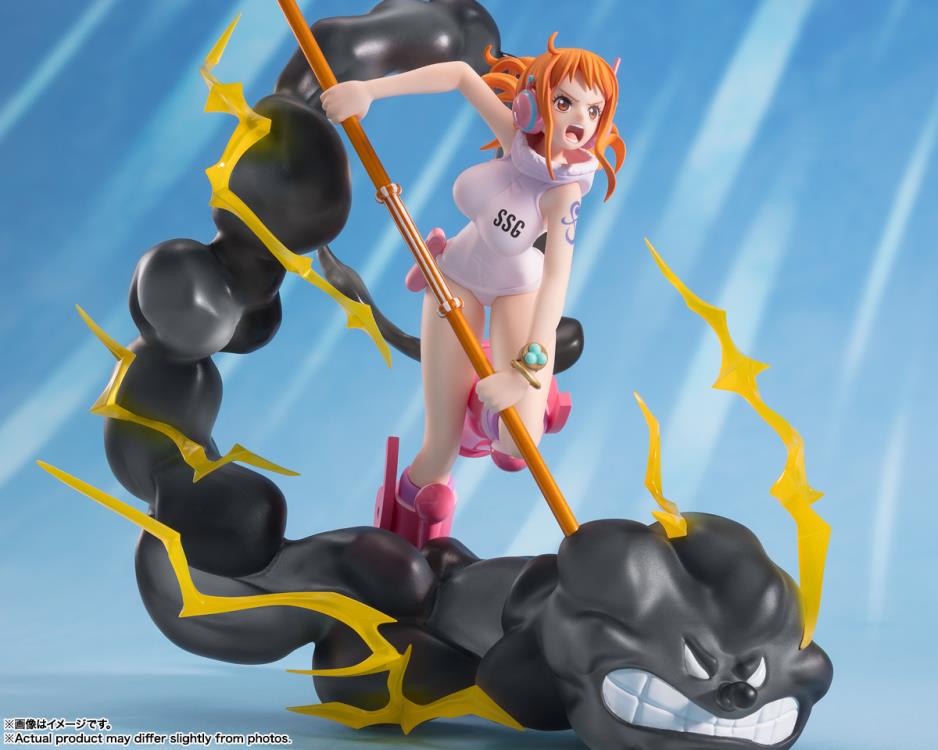 One Piece FiguartsZERO Extra Battle Nami (Lightning Blast) Gallery Image 7