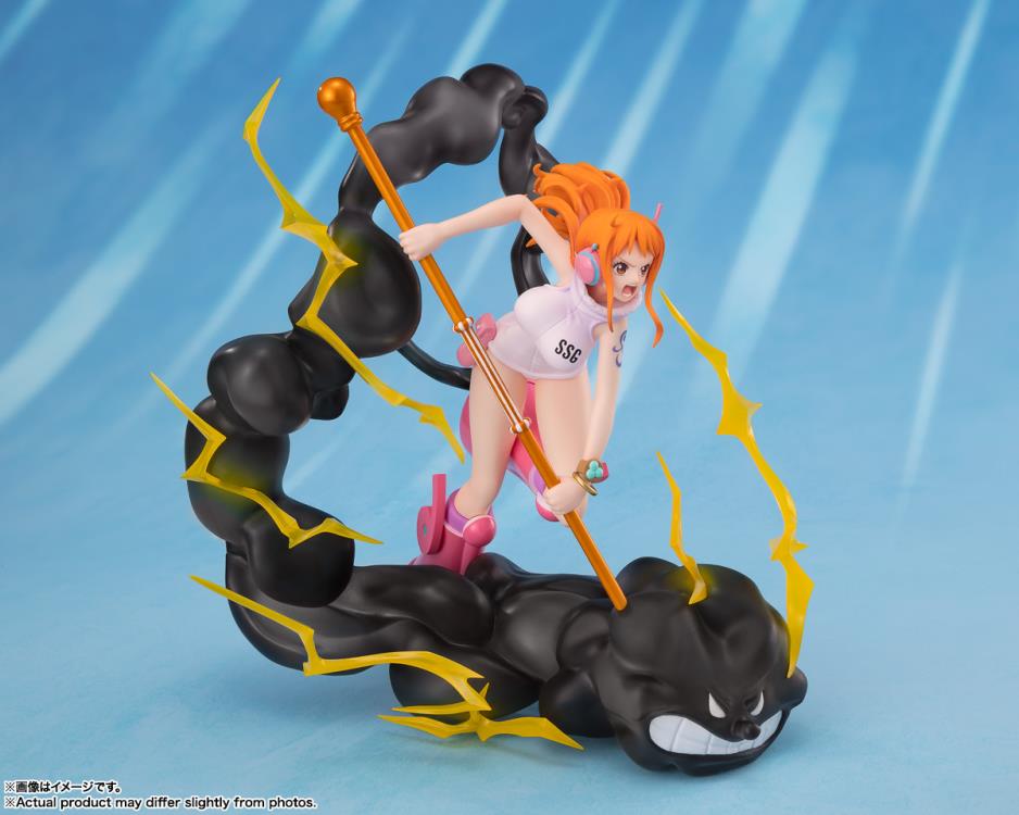 BANDAI NAMI - LIGHTNING BLAST フィギュア One Piece FiguartsZERO Extra Battle Nami (Lightning Blast)