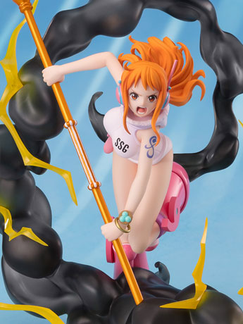 One Piece FiguartsZERO Extra Battle Nami (Lightning Blast) Gallery Image 2