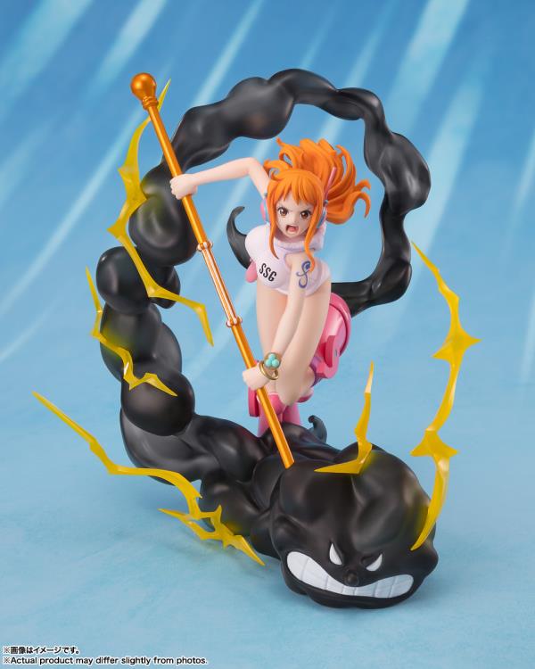 One Piece FiguartsZERO Extra Battle Nami (Lightning Blast) Gallery Image 3