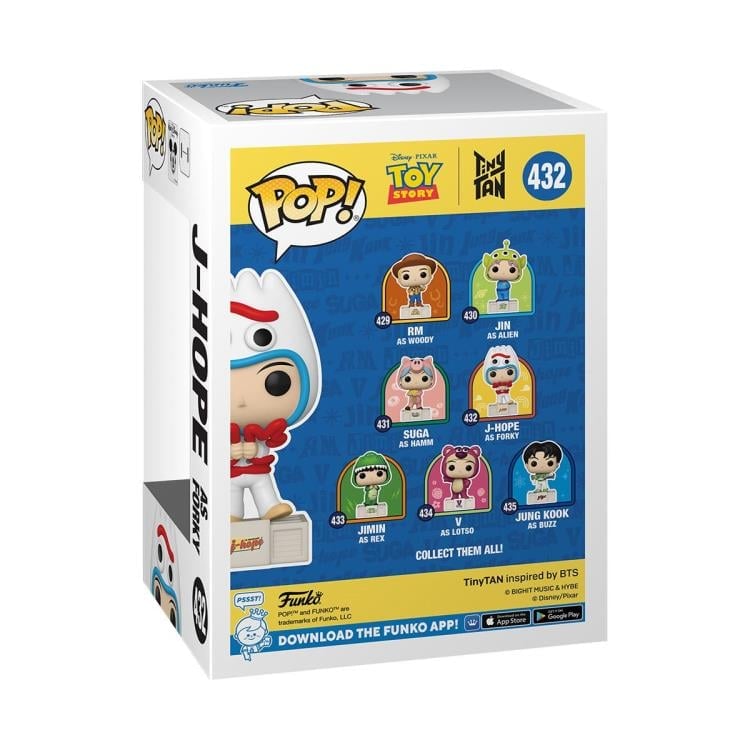 Pop! Rocks: Toy Story x Tiny TAN - J-Hope as Forky