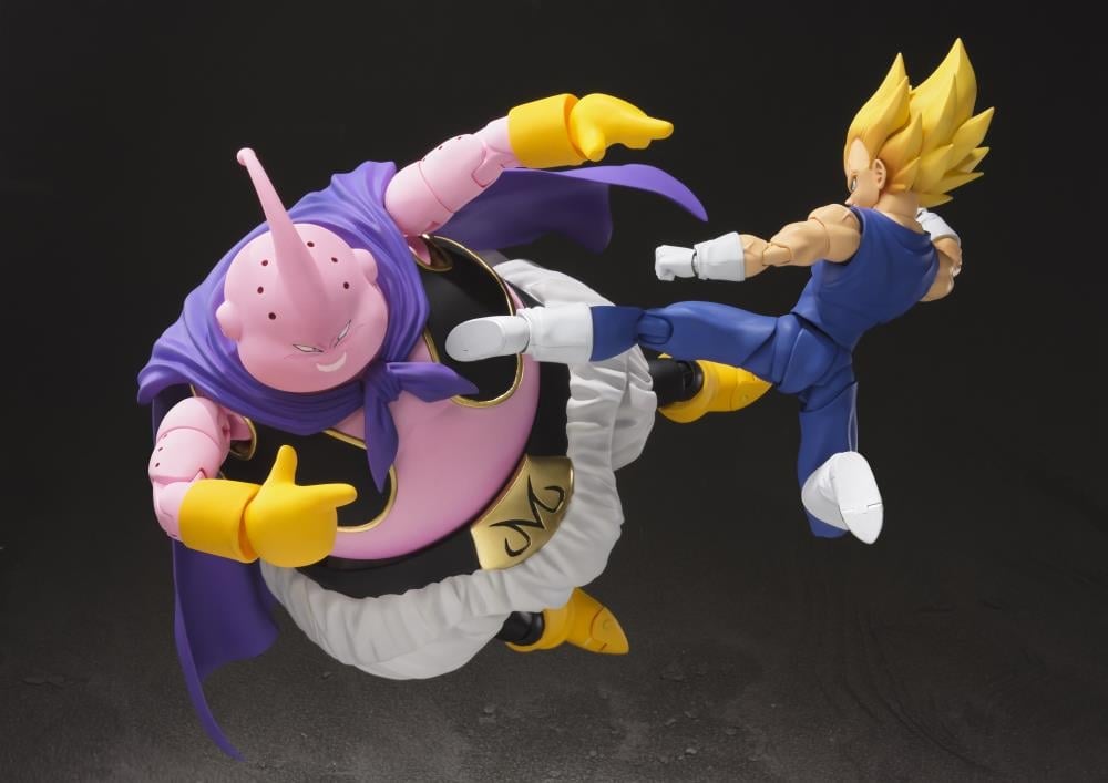 Dragon Ball Z S.H.Figuarts Majin Buu (Good) Action Figure Gallery Image 9