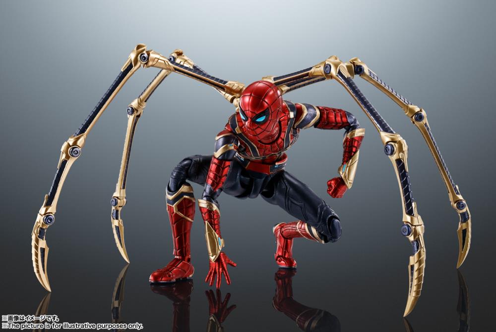 Spider-Man: No Way Home S.H.Figuarts Iron-Spider Action Figure (Reissue) Gallery Image 6