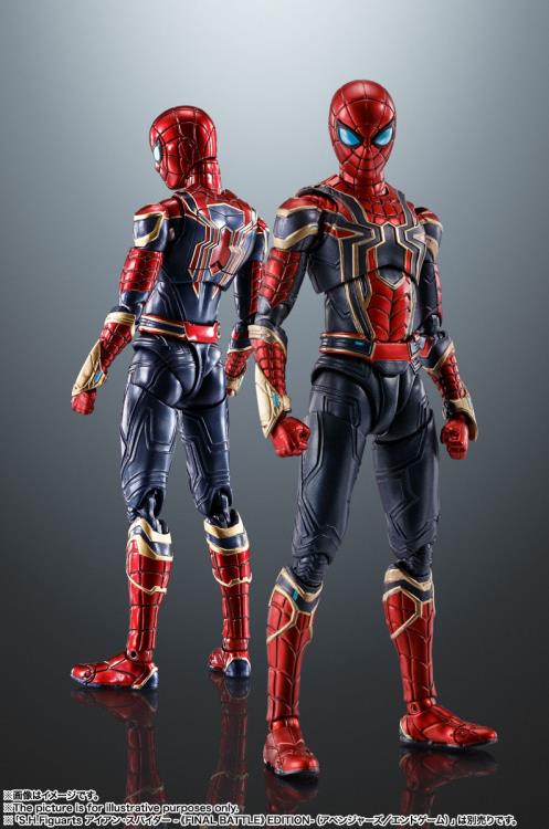 Spider-Man: No Way Home S.H.Figuarts Iron-Spider Action Figure (Reissue) Gallery Image 8