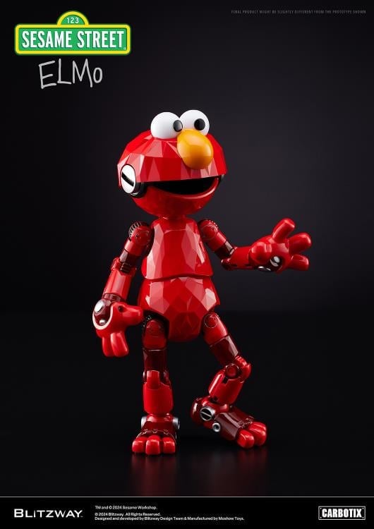 Sesame Street Carbotix Elmo Action Figure Gallery Image 6