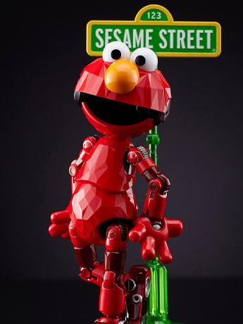 Sesame Street Carbotix Elmo Action Figure Gallery Image 2